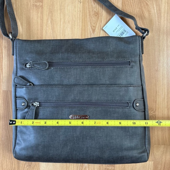 Multisac Gray Women's Crossbody Bag NWT - Picture 9 of 11